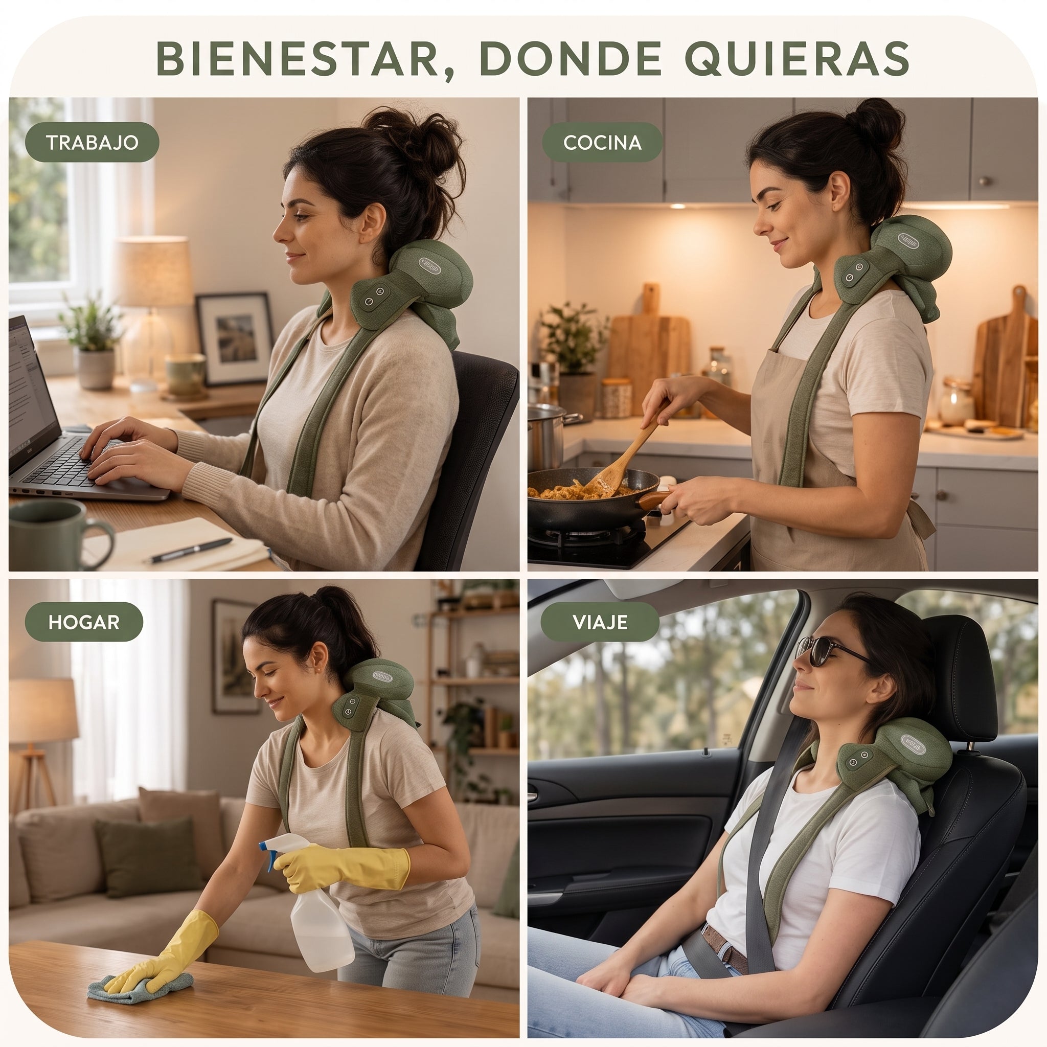 Palm™ Masajeador Shiatsu Ultraligero- Manos calientes + Regalo incluido 🎁
