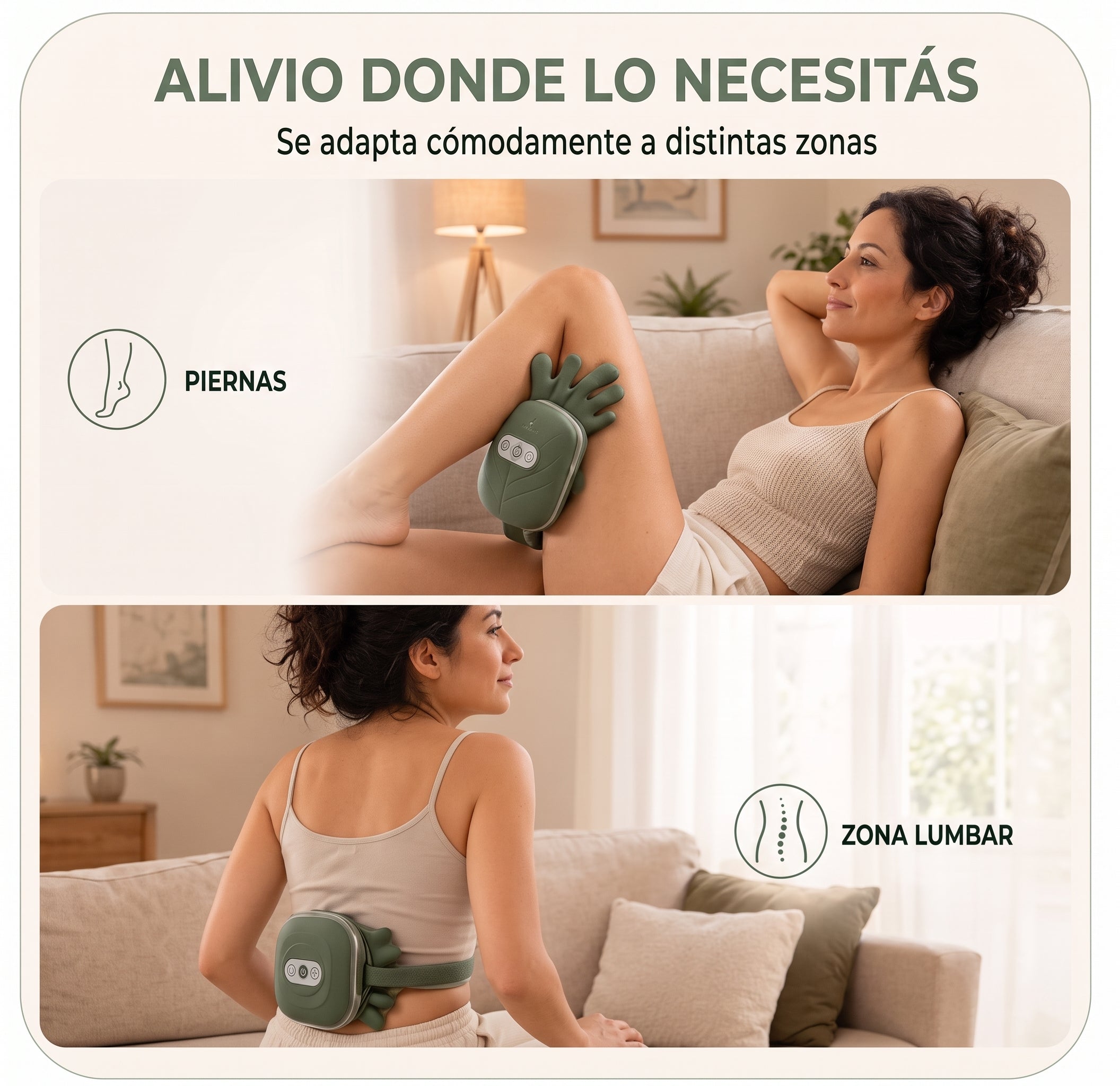 Palm™ Masajeador Shiatsu Ultraligero- Manos calientes + Regalo incluido 🎁